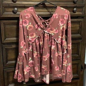 Altar’d State Mauve Top - NWT